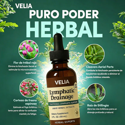 Gotas VELIA® – Drenaje Linfático Natural