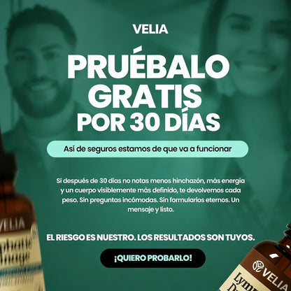 Gotas VELIA® – Drenaje Linfático Natural