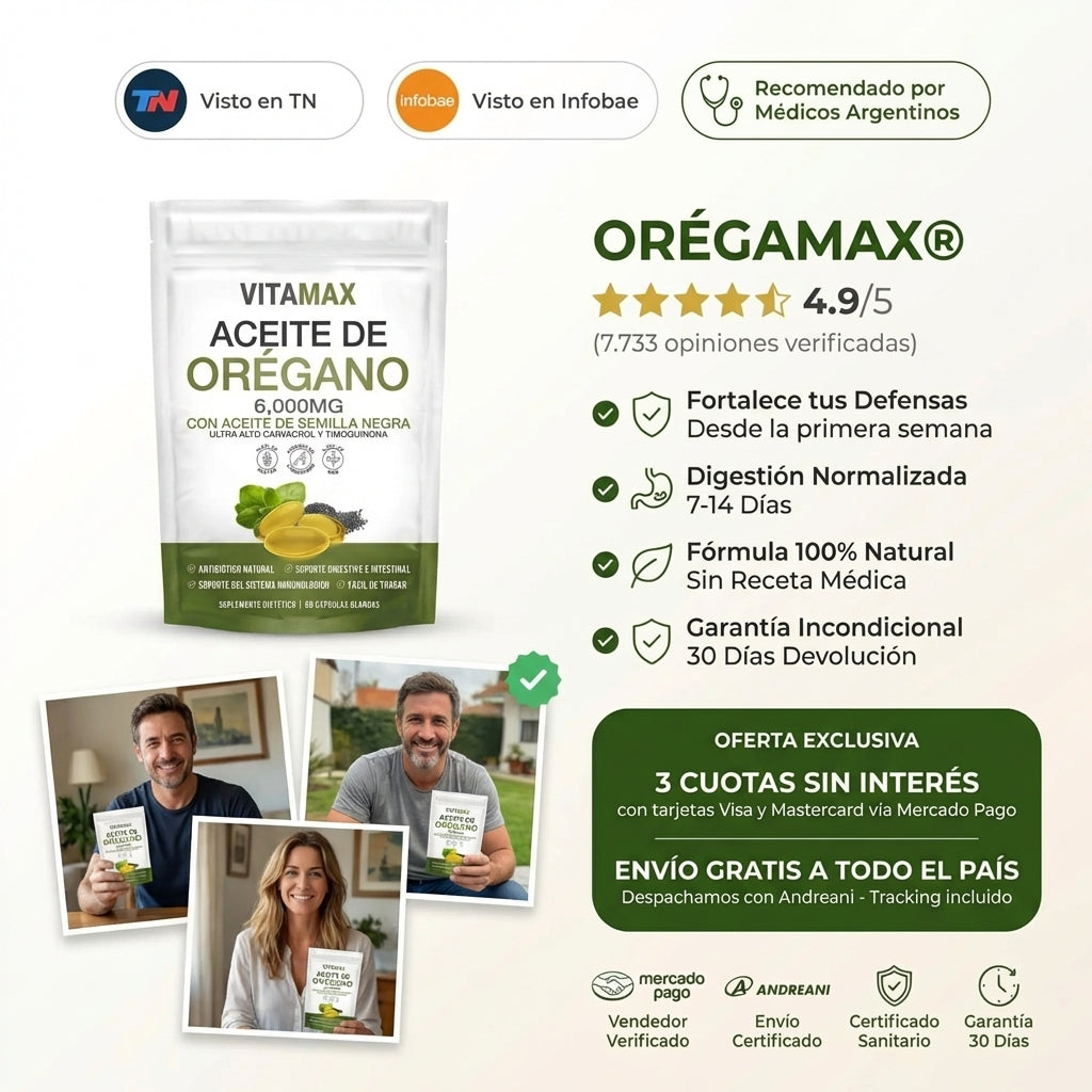 Orégamax® Cápsulas de Aceite de Orégano